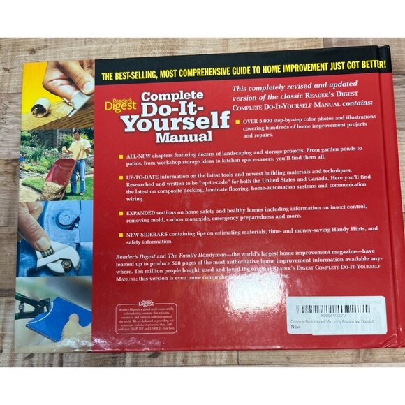 Readers Digest Complete Do-It-Yourself Manual With The Family Handyman Editors R - Picture 2 of 3